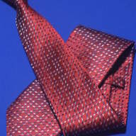 Галстук мужской, шелковый, цвет: красно бордовый, арт. 406 62 