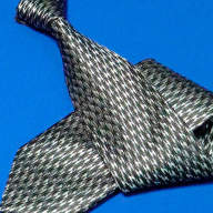 Классический галстук, цвет: черный арт. 1801-72