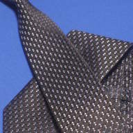 Галстук мужской, шелковый, цвет: черный арт. 405 93  