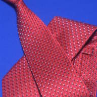 Галстук мужской, шелковый, цвет: красный, арт. 405 62 