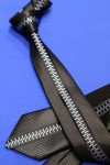 Узкий галстук, цвет: черный с голубой змейкой арт. 8002s43 - 