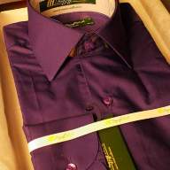 Фиолетовая классическая сорочка, арт. 1000Б 69а 