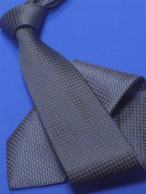 Галстук мужской, шелковый, цвет: синий, арт. 402 65 