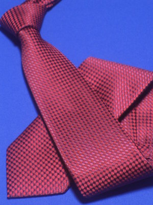 Галстук мужской, шелковый, цвет: бордовый, арт. 402 62 