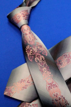 Узкий галстук, цвет: рози арт. 2204s34