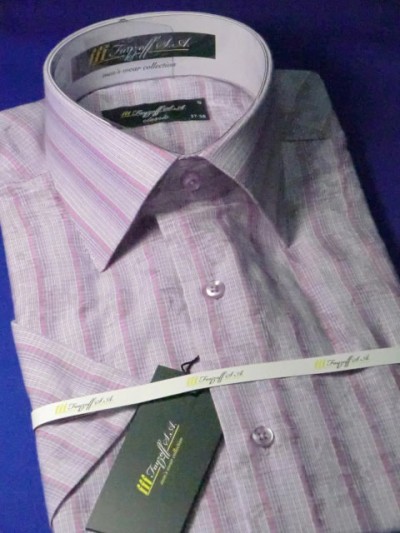 Сиреневая классическая рубашка, арт. 1553k 93 