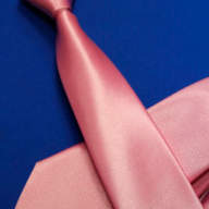 Узкий галстук, цвет: розовый арт. 1020s34