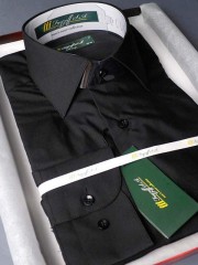 Черная классическая рубашка, арт. 1000Б 72а