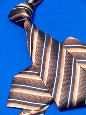Классический галстук, цвет: коричневый арт. 1229-37
