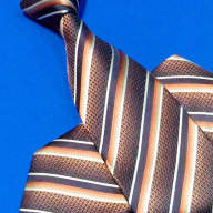 Классический галстук, цвет: коричневый арт. 1229-37