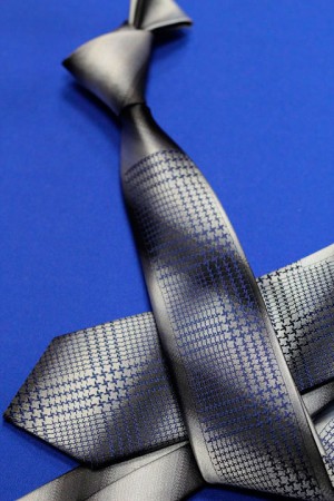 Узкий галстук, цвет: темно-синий арт. 8007s65