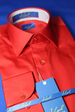 Арт. 001s 61 рубашка классическая красная 
