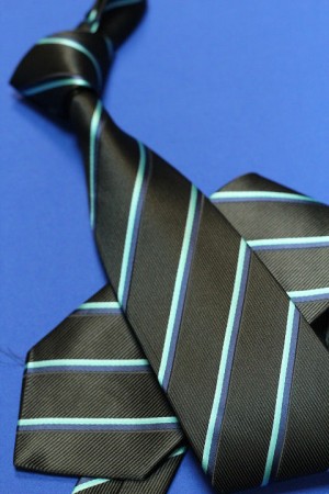 Классический галстук, цвет: черный арт. 1243-48