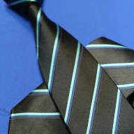 Классический галстук, цвет: черный арт. 1243-48