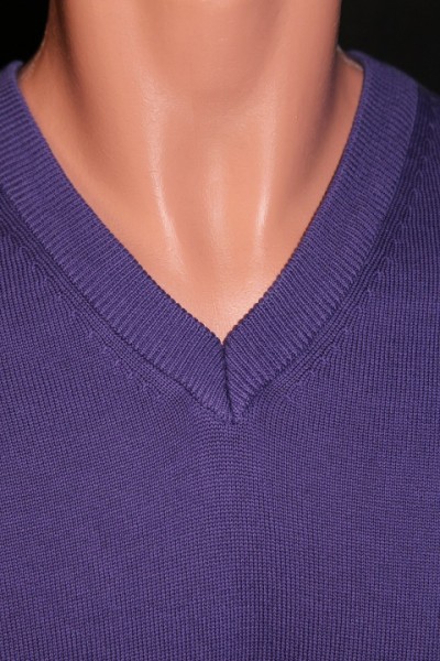 Фиолетовый мужской джемпер, арт.1000 96 