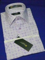 Фиолетовая приталенная рубашка арт.: 1586sk 96
