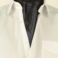 Шейный платок черного цвета арт: 121/65