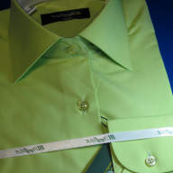 Классическая сорочка, цвет: зеленое яблоко, арт. 1000 88а