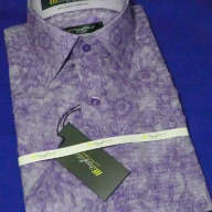 Фиолетовая приталенная сорочка арт.: 1592sk 96