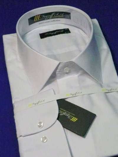 Белая классическая сорочка большого размера, арт. 1000Б 01а 