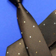 Узкий галстук, цвет: коричневый арт. 1401s37