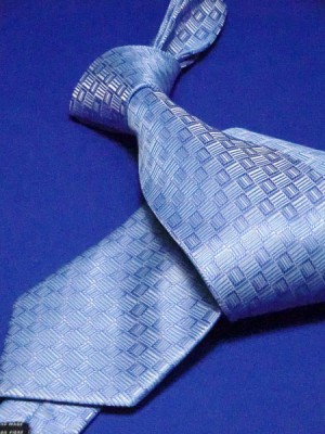 Классический галстук, цвет: серо-голубой арт. 1601-45
