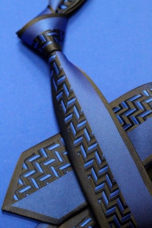 Узкий галстук, цвет: электрик арт. 7030s49