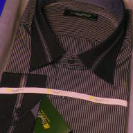 Черная классическая рубашка, арт. 1254Б 72